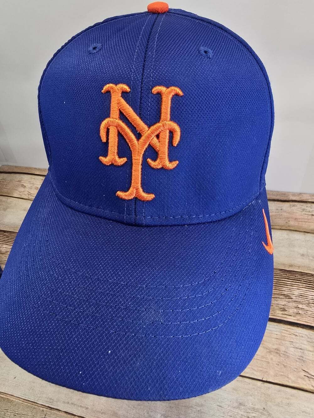Vintage New York Mets Hat Cap NIKE TEAM GENUINE MERCHANDISE ACRYLIC WOOL 90s